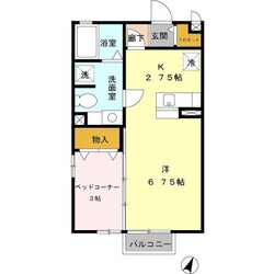 ＭＫ14 Ａの物件間取画像